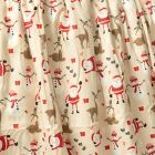 Alternate image 2 for Hello Spud Holiday Santa and Deer Multicolor Sherpa Baby Blanket