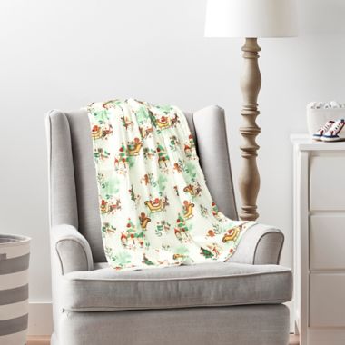 Hello Spud Elf Magic Multicolor Sherpa Baby Blanket. View a larger version of this product image.