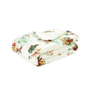 Hello Spud Elf Magic Multicolor Sherpa Baby Blanket. View a larger version of this product image.