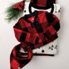 Alternate image 5 for The Honest Company&reg; Men's XX-Large 2-Piece Holiday Tartan Organic Cotton Pajama Set