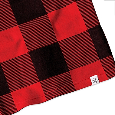 The Honest Company&reg; Size 18M 2-Piece Holiday Tartan Organic Cotton Pajama Set. View a larger version of this product image.