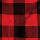 Alternate image 1 for The Honest Company&reg; Holiday Tartan Organic Cotton Footed Pajama in Black/Red