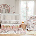 Alternate image 1 for Levtex Baby&reg; Over the Rainbow 4-Piece Multicolor Crib Bedding Set