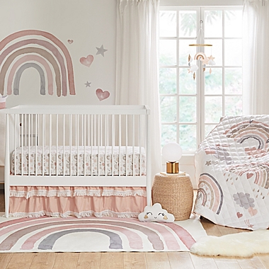 Levtex Baby&reg; Over the Rainbow 4-Piece Multicolor Crib Bedding Set. View a larger version of this product image.