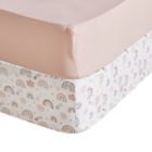 Alternate image 6 for Levtex Baby&reg; Over the Rainbow 4-Piece Multicolor Crib Bedding Set