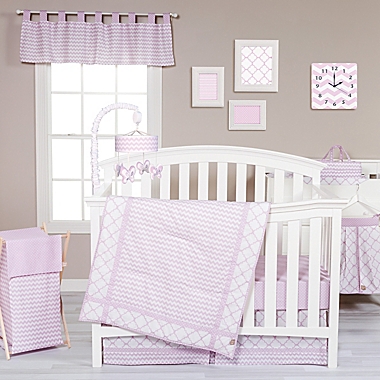 Trend Lab&reg; Orchid Bloom 3-Piece Crib Bedding Set. View a larger version of this product image.