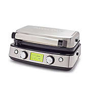 Green Pan 2-Square Waffle Maker in Stainless Steel