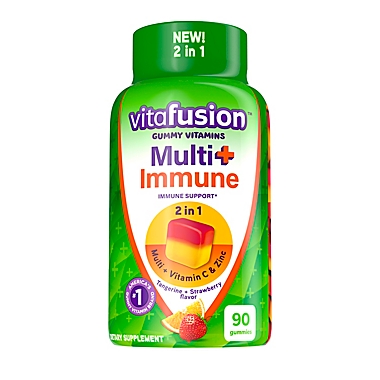 Vitafusion&trade; 90-Count Multi+ Immune Support Adult Gummy Vitamins. View a larger version of this product image.