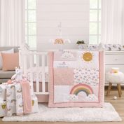 carter's&reg; Chasing Rainbows 3-Piece Crib Bedding Set in Peach