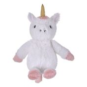 carter's&reg; Chasing Rainbows Unicorn Plush Stuffed Animal in White/Peach