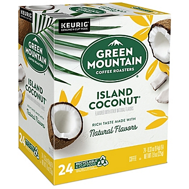 Green Mountain Coffee&reg; Island Coconut Keurig&reg; K-Cup&reg; Pods 24-Count. View a larger version of this product image.