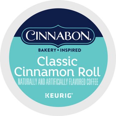 Cinnabon&reg; Classic Cinnamon Roll Flavored Coffee Keurig&reg; K-Cup&reg; Pods 48-Count. View a larger version of this product image.