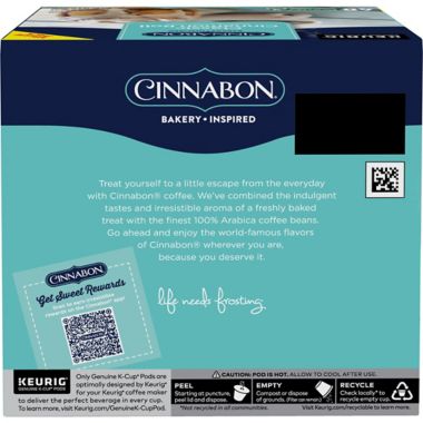 Cinnabon&reg; Classic Cinnamon Roll Flavored Coffee Keurig&reg; K-Cup&reg; Pods 48-Count. View a larger version of this product image.