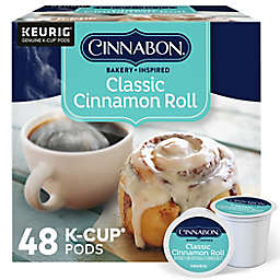 Cinnabon® Classic Cinnamon Roll Flavored Coffee Keurig® K-Cup® Pods 48-Count