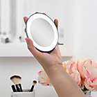 Alternate image 6 for Zadro&reg; Next Generation&trade; LED Lighted 15X Spot Mirror with Suction Cups