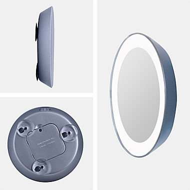 Zadro&reg; Next Generation&trade; LED Lighted 15X Spot Mirror with Suction Cups. View a larger version of this product image.
