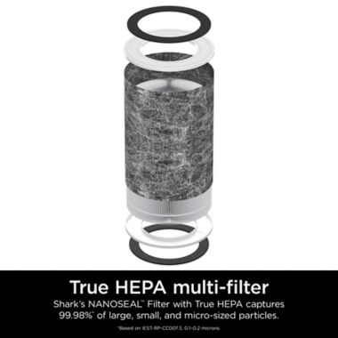 Shark&trade; Anti-Allergen HEPA NANOSEAL&trade; Air Purifier Filter. View a larger version of this product image.