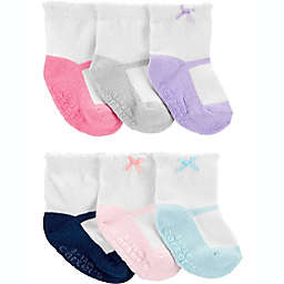 carter's® 6-Pack Ballet Bootie Socks