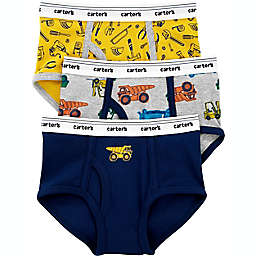carter's® 3-Pack Tools and Trucks Theme Toddler Briefs