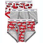 Alternate image 0 for carter&#39;s&reg; Size 4-5T 3-Pack Firetrucks Cotton Briefs in Red