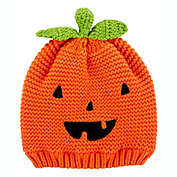 carter&#39;s&reg; Halloween Pumpkin Crochet Hat in Orange/Black