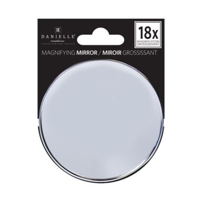 DANIELLE&reg; 18X Mini Metal Suction Mirror