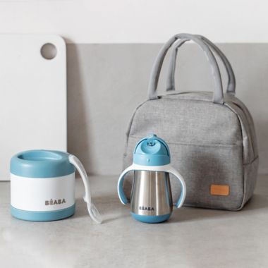 BEABA&reg; On-The-Go Meal Set in Rain. View a larger version of this product image.