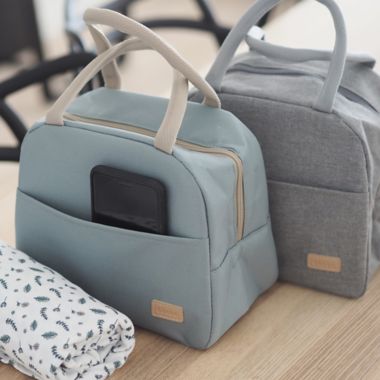 BEABA&reg; Kids Insulated Lunch Bag in Grey. View a larger version of this product image.