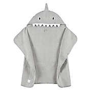 ever &amp; ever&trade; Shark Hooded Bath Towel in Grey