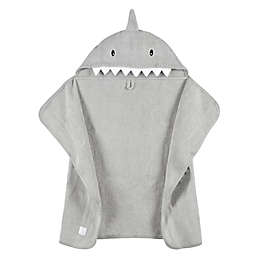 ever & ever™ Shark Hooded Bath Towel in Grey