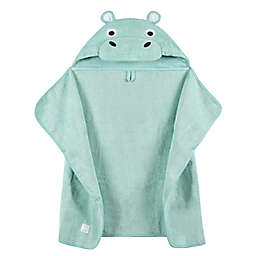 ever & ever™ Hippo Hooded Bath Towel in Blue