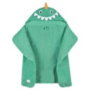 ever &amp; ever&trade; Dinosaur Hooded Bath Towel in Green