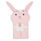 Alternate image 4 for ever &amp; ever&trade; Bunny Hooded Bath Towel in Pink