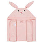 Alternate image 2 for ever &amp; ever&trade; Bunny Hooded Bath Towel in Pink