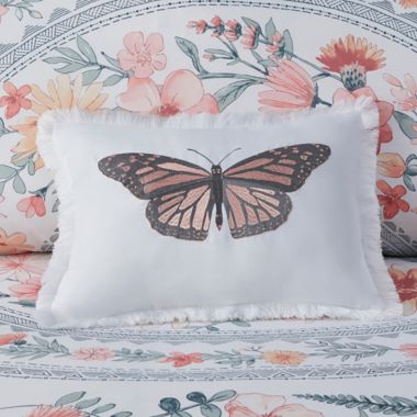 Intelligent Design Florence 4-Piece Comforter Set in Blush/Green. View a larger version of this product image.