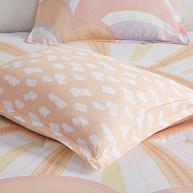 Urban Habitat Kids Dawn 3-Piece Printed Reversible Twin Comforter Set in Yellow/Coral. View a larger version of this product image.