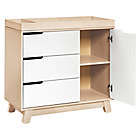 Alternate image 2 for Babyletto Hudson 3-Drawer Changer Dresser in Washed Natural and White