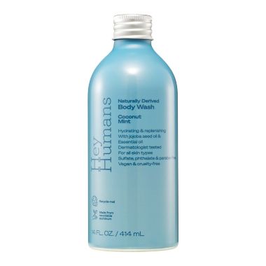 Hey Humans 14 oz. Body Wash in Coconut Mint. View a larger version of this product image.