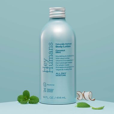 Hey Humans 14 fl. oz. Body Lotion in Coconut Mint. View a larger version of this product image.