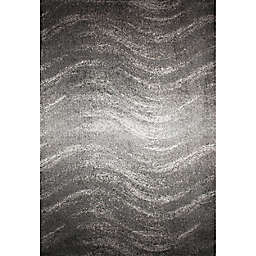 nuLOOM Julene Abstract 5' x 8' Area Rug in Grey