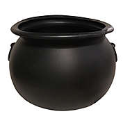 H for Happy&trade; 16-Inch Witch Cauldron Halloween Decoration in Black