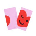 Alternate image 2 for H for Happy&trade; 36-Count Valentine's Day Heart Wink Guest Towels in Pink