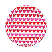 H for Happy&trade; 12-Count Valentine&#39;s Day Hearts Dinner Plates in Pink