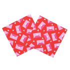 Alternate image 2 for H for Happy&trade; 36-Count Valentine's Day Envelope Lunch Napkins in Pink