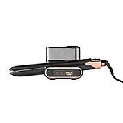 InfinitiPRO by Conair&reg; Hydrofusion Steam Straighter Flat Iron in Rose Gold/Black