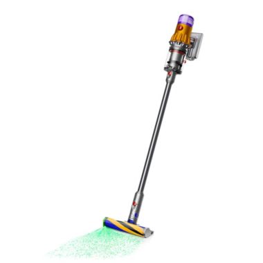 Dyson V12 Detect Slim Cordless Stick Vacuum Cleaner in Yellow/Nickel. View a larger version of this product image.