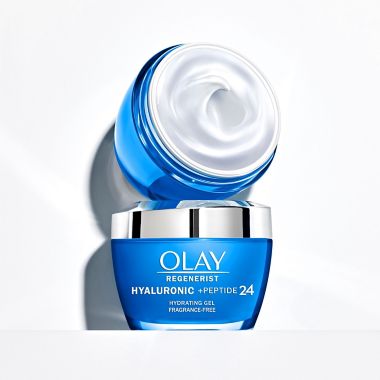 Olay&reg; Regenerist 1.7 fl. oz. Hyaluronic + Peptide 24 Hydrating Gel. View a larger version of this product image.