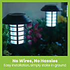 Alternate image 7 for Bell + Howell Outdoor Color Changing Solar-Powered Pathway Lights (Set of 4)