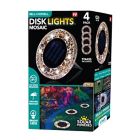 Alternate image 8 for Bell + Howell Outdoor Mosaic Round Disk Solar-Powered LED Lights in Tan (Set of 4)
