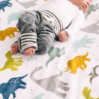 Alternate image 2 for Little Unicorn&reg; Cotton Muslin Fitted Sheet